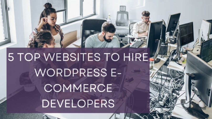 Hire WordPress E-commerce Developers